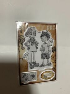 ワンピース　ルフィ、ウタ　アクリルスタンド　アクスタ　FILM RED ③ ONE PIECE