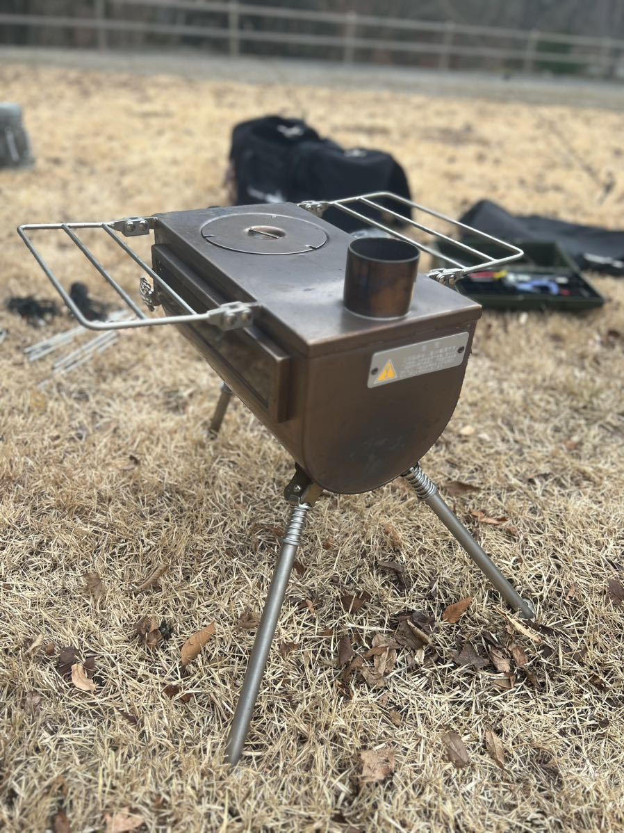 テンマクデザイン ウッドストーブ Mサイズ 延長煙突3本 プロテクター