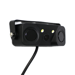 3in1 バックカメラ+LEDライト+バックセンサー CMOSセンサー・170°レンズ・バックセンサー＋ブザー付属