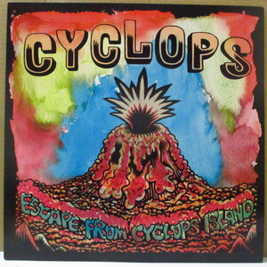 CYCLOPS-Escape From Cyclops Island (US 再発クリアオレンジヴァイナル LP/廃盤