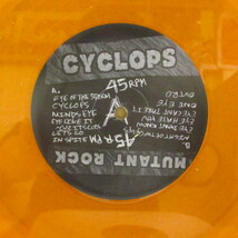 CYCLOPS-Escape From Cyclops Island (US 再発クリアオレンジヴァイナル LP/廃盤_画像3
