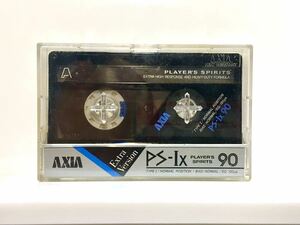 【カセットコレクターズ】AXIA カセットテープ PS-Ix 90分　当時物　ct004