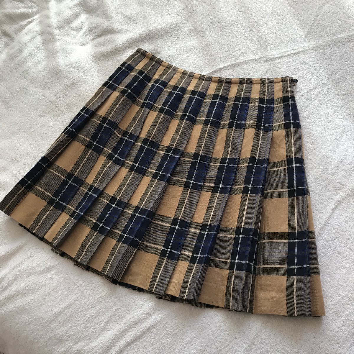 PaulStuart/M スコットランド タータンチェック Aラインスカート 