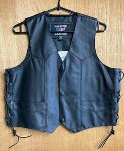 [ great special price! sale goods!]ALLSTATE LEATHER the best Kids boys American Casual Vintage for children black original leather size :3XL