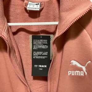 PUMA プーマ ウィメンズ　 ICONIC T7 トラックジャケット　ピンク　Sサイズ　未使用品