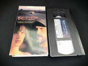 【中古 送料込】VHS『KALIFORNIA』PolyGram 1993年 (再生未確認)◆D6699