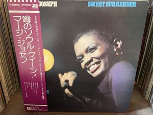 MARGIE JOSEPH SWEET SURRENDER LP JAPAN ORIGINAL PRESS!! ソウル名盤 帯付き 