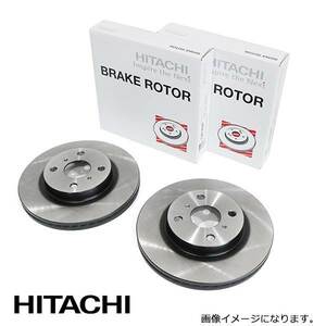 M6-025BP Demio DJ3AS brake disk rotor left right 2 pieces set Hitachi pa low toHITACHI Mazda front brake rotor 