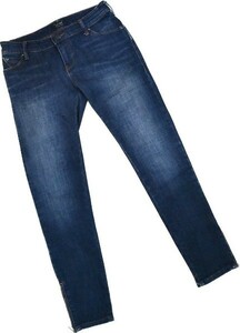 美品*AJ ARMANI JEANS アルマーニ ジーンズ*紺系*レディース*カジュアル*デニムパンツ*EU24*USA24*S～M相当*春夏秋冬