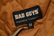 美品*BAD GUYS バッドガイズ*デサント*茶*メンズ*フリースジャケット*フリース*キルティング*90s*古着*M*アウトドア*キャンプ*釣り*春秋冬_画像4