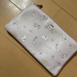 新品 Daisy rico うさぎ柄 ラビット ポーチ 通帳入れ マスクポーチ