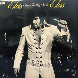 Elvis Presley エルヴィス・プレスリー この胸のときめきを LP 見開きジャケライナー レコード 5点以上落札で送料無料B