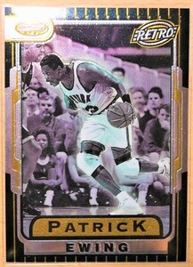 PATRICK EWING (パトリック・ユーイング) 1997 BOWMAN's RETRO トレーディングカード TB11 【NBA,ニューヨークニックス,Knicks】