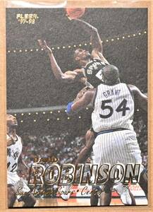 DAVID ROBINSON (デビッド・ロビンソン) 1998 FLEER '97-98 トレーディングカード 275【NBA サンアントニオ・スパーズ Spurs】