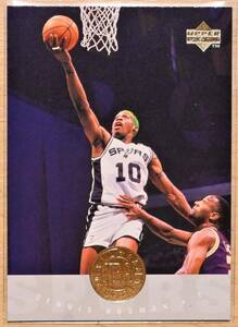 DENNIS RODMAN (デニス・ロッドマン) 1995 UPPER DECK トレーディングカード 176【NBA SPURS サンアントニオスパーズ】