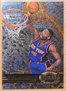 LARRY JOHNSON (ラリー・ジョンソン) 1997 SKYBOX METAL UNIVERSE トレーディングカード 【NBA シャーロットホーネッツ Hornets】