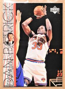 PATRICK EWING (パトリック・ユーイング) 1997 DAN PATRICK トレーディングカード 348 【NBA,ニューヨークニックス,New York Knicks】