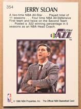 JERRY SLOAN (ジェリー・スローン) 1990 NBA HOOPS トレーディングカード 【90s CHICAGO BULLS シカゴブルズ】_画像2