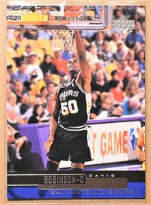 David Robinson (デビッド・ロビンソン) 1999 トレーディングカード 【NBA サンアントニオ・スパーズ Spurs】