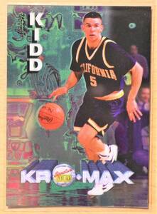 JASON KIDD (ジェイソン・キッド) 1995 KROMAX トレーディングカード 45 【NBA ダラス・マーベリックス Dallas Mavericks】