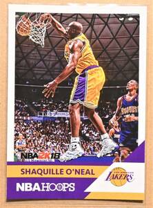 Shaquille O'Neal (シャキールオニール) 2017-18 2K18 トレーディングカード 18 【NBA,ロサンゼルスレイカーズ,LAKERS】