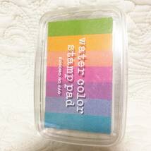 新品　Water color stamp pad　ウォーターカラースタンプパッド　ジェリービーン_画像9