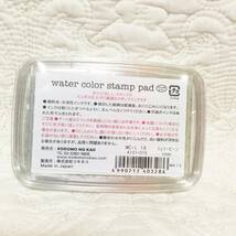 新品　Water color stamp pad　ウォーターカラースタンプパッド　ジェリービーン_画像2