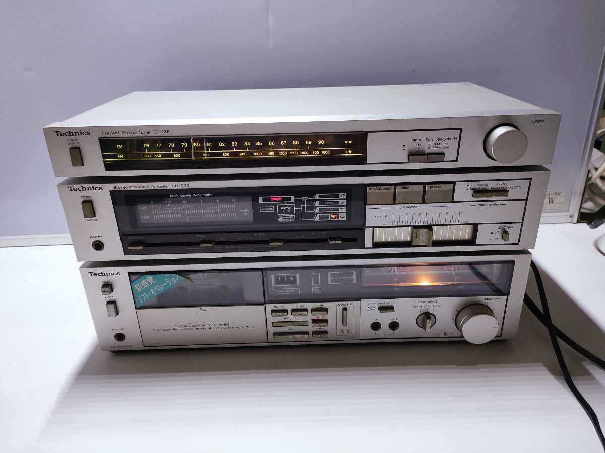 Technics テクニクス ステレオセット プレーヤー デッキ チューナー-