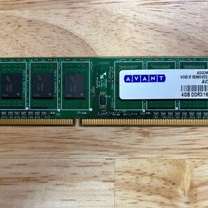 Avant DDR3-1600 4gb PCパーツ