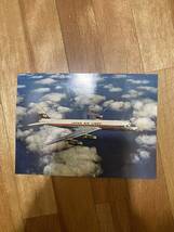 JAL 日本航空 日航 昭和レトロ 絵葉書 ポストカード レア ビンテージ ヴィンテージ 飛行機 DC-8C JET COURIER 絵はがき ダグラス_画像1