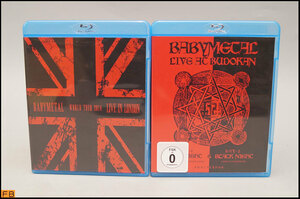 税込◆Blu-ray◆BABYMETAL 2枚セット LIVE IN LONDON WORLD TOUR 2014 / LIVE AT BUDOKAN RED ＆ BLACK ブルーレイ コレクター品-N1-7658