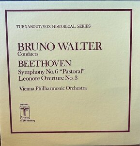 【LP】Symphony No. 6 Pastoral / Leonore Overture No. 3 ワルター・ベートーベン　US盤