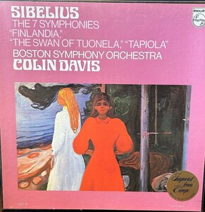 【LP】 Sibelius, Colin Davis The 7 Symphonies / Finlandia / The Swan Of Tuonela / Tapiola シベリウス　蘭盤　5LP