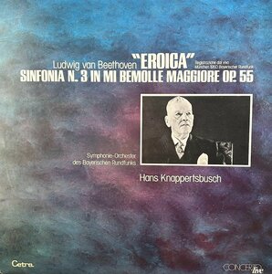 【LP】 Beethoven Eroica Sinfonia N.3 In Mi Bemolle Maggiore Op. 55　ベートーベン　伊盤