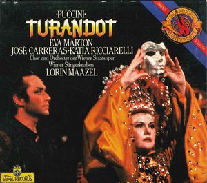 2discs CD Lorin Maazel Puccini: Turandoto, Maazel 72DC2856 SONY /00350