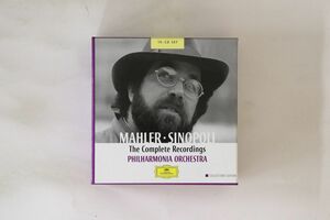 米15discs CD G. MAHLER Mahler / Sinopoli: The Complete Recordings Philharmonia Orchestra 4714512 Deutsche Grammophon /00460