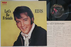 LP Elvis Presley Let's Be Friends PG89 RCA CAMDEN /00260