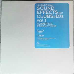 12 Flower S.E. Productions Sound Effects For Clubs & DJs Vol. 1 FLRX001 Flower Records /00250
