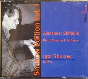 3CD Skrjabin, A. Die 10 Sonaten & Fantasie TLS035 Telos Music Records Germany 未開封 /00330