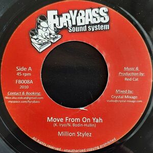 仏7 Million Stylez Move From On Yah FB008 Furybass Sound System /00080
