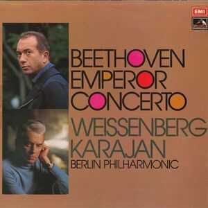 英LP Berliner Philharmoniker Piano Concerto No. 5 In E Flat Major, Op. 73 ASD3043 EMI /00260