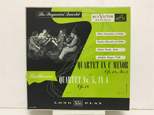 ◆ QUARTET IN C MINOR / QUARTET NO.5, IN A カルテット ◆ RCA VICTOR 米深溝 重量盤フラット