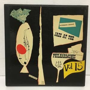 ◆ 3枚組 NORMAN GRANZ / PHILHARMONIC VOL.15 ◆ CLEF 米重量盤 フラット 深溝