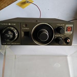  подлинная вещь, retro 12v daiwa search 9 SR-9 VHF FM RECEIVER