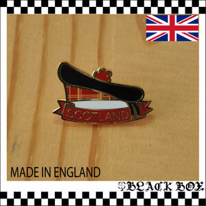 ピンズ ピンバッジ ラペルピン SCOTLAND スコットランド Balmoral bonnet TOORIE 帽子 イギリス UK GB ENGLAND イングランド 英国製 258