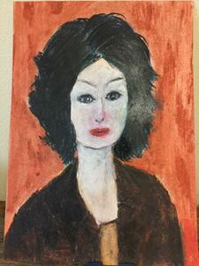 Art hand Auction Artist Hiro C Original Action, Painting, Oil painting, Portraits