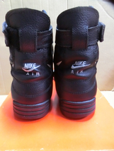 NIKEナイキ1995年製ナインティーズビンテージ90sオリジナルWMNS AIR TOTAL BODY SPARハイカット黒レザー26.5㎝US9.5中古箱付_画像3