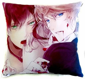 【送料無料】DIABOLIK LOVERS クッション　アヤト　シュウ　ディアラバ　Rejet