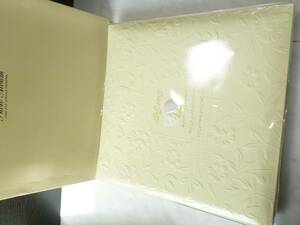  unused baby album yellow color yellow cardboard 13 sheets attaching silver setting paper 