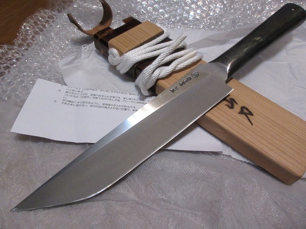 極厚6mm 240mm 8寸 レッドオルカ 剣鉈 ナイフ 生産停止 inspektorat